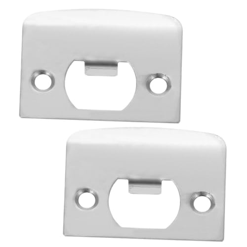 HONITANO 2 Stück Edelstahl Türschloss Schließblech Türverstärkung Türloch Abdeckplatte Teilig für Innen und Außentüren Einfache Montage Hohe Festigkeit Verformungsfrei HONITANO 2 Stück Edelstahl Türschloss Schließblech Türverstärkung Türloch Abdeckplatte Teilig für Innen und Außentüren Einfache Montage Hohe Festigkeit Verformungsfrei von HONITANO