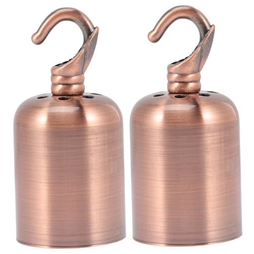 HONITANO 2 Stück Gewindefassung Lampensockel mit Haken Hitzebeständig Keramisch Lampenhalter für Decken Pendelleuchten Geeignet für Restaurants Wohnzimmer Büros Vielseitige HONITANO 2 Stück Gewindefassung Lampensockel mit Haken Hitzebeständig Keramisch Lampenhalter für Decken Pendelleuchten Geeignet für Restaurants Wohnzimmer Büros Vielseitige von HONITANO