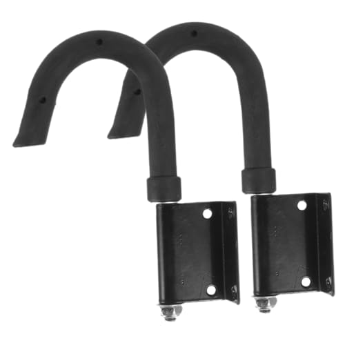 HONITANO 2 Stück Heavy Duty Leiter Dachhaken Rutschfester Anti fall Haken für Verlängerungsleiter Stabiler Leiter Stabilisator mit Einfacher Montage Tragkraft von HONITANO