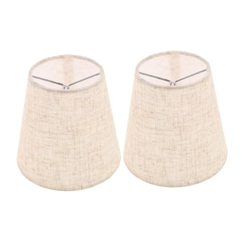 HONITANO 2 Stück Kleine Lampenschirme aus Natürlichem Leinen Lampenabdeckung Sanfte Lichtstreuung Atmungsaktives Stoff-design Geeignet für Tisch- Wand Deckenleuchten HONITANO 2 Stück Kleine Lampenschirme aus Natürlichem Leinen Lampenabdeckung Sanfte Lichtstreuung Atmungsaktives Stoff-design Geeignet für Tisch- Wand Deckenleuchten von HONITANO