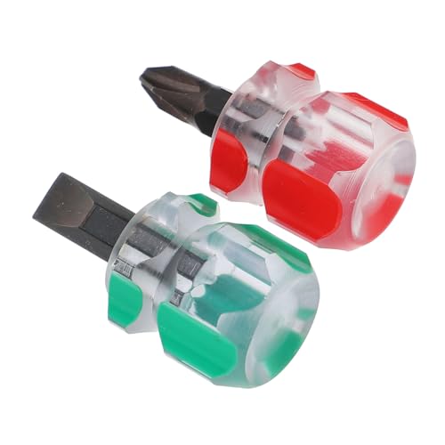HONITANO 2 Stück Magnetischer Micro Schraubendreher Teilig Kompakter Haushalts Handschraubenzieher mit Flacher und Kreuzspitze Langlebig Verschleißfest für Elektronik Uhren Brillen und HONITANO 2 Stück Magnetischer Micro Schraubendreher Teilig Kompakter Haushalts Handschraubenzieher mit Flacher und Kreuzspitze Langlebig Verschleißfest für Elektronik Uhren Brillen und von HONITANO