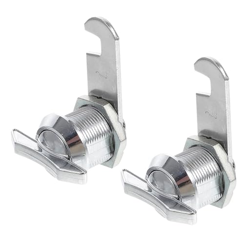 HONITANO 2 Stück Sicherheits schrankverschluss ohne Schlüssel Robuster Zinklegierungs mehrzweckschloss für Vitrinen Akten Schubladenschränke Rostfrei und Einfach zu Montieren HONITANO 2 Stück Sicherheits schrankverschluss ohne Schlüssel Robuster Zinklegierungs mehrzweckschloss für Vitrinen Akten Schubladenschränke Rostfrei und Einfach zu Montieren von HONITANO