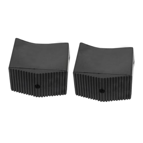 HONITANO 2 Stück Teiliges Leiterfüße Schutzkappen aus Flexiblem Gummi Rutschfestes Leiterfußpolster für Haushaltsklappleiter Stabile Trittschutzschoner Langlebig und Bodenschonend von HONITANO