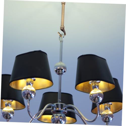 HONITANO 2 Stück Teiliges Metall lichtrohr mit Haken Belastbarer Lampenaufhängungsstab Gerader Tragstab für Deckenhängeleuchten Robuste Lastaufnahme Stilvolles Design für Kronleuchter und HONITANO 2 Stück Teiliges Metall lichtrohr mit Haken Belastbarer Lampenaufhängungsstab Gerader Tragstab für Deckenhängeleuchten Robuste Lastaufnahme Stilvolles Design für Kronleuchter und von HONITANO