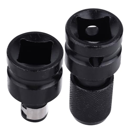HONITANO 2 Stück Teiliges Steckschlüssel Adapter Hexagon Bohrmaschinen Adapter für Elektrische Schraubenschlüssel Langlebig Leicht Passend für Pneumatik Schraubenschlüssel HONITANO 2 Stück Teiliges Steckschlüssel Adapter Hexagon Bohrmaschinen Adapter für Elektrische Schraubenschlüssel Langlebig Leicht Passend für Pneumatik Schraubenschlüssel von HONITANO