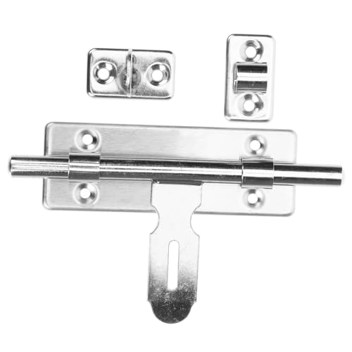 HONITANO 2 Stück Teiliges Türschloss Schiebebolzen Edelstahl Riegel Bolzenriegel für Holztüren Innen Badezimmer Schlafzimmer Sicherheitsriegel Links Rechts Montierbar HONITANO 2 Stück Teiliges Türschloss Schiebebolzen Edelstahl Riegel Bolzenriegel für Holztüren Innen Badezimmer Schlafzimmer Sicherheitsriegel Links Rechts Montierbar von HONITANO