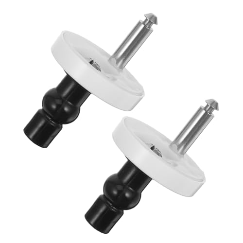 HONITANO 2 Stück Toilettensitz Befestigungsschrauben Teilig Langlebige Wc Sitz Scharniere mit Gummiteilen und Hinge Fixings Passend für Gängige Toiletten Einfache Montage Robust und von HONITANO