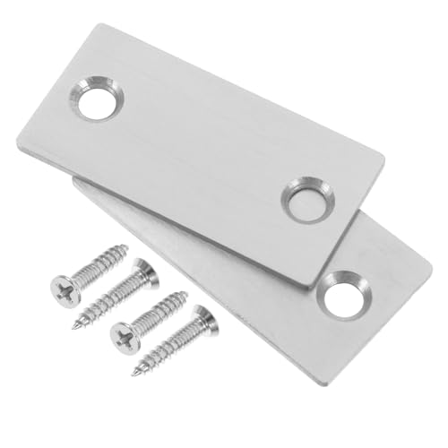 HONITANO 2 Stück Türgriff Verstärkungsplatte Stahlfarbig Türloch Reparatur Abdeckung Türkantenschutz Innen Außen Langlebige Türschloss Reparatur und Verstärkung HONITANO 2 Stück Türgriff Verstärkungsplatte Stahlfarbig Türloch Reparatur Abdeckung Türkantenschutz Innen Außen Langlebige Türschloss Reparatur und Verstärkung von HONITANO