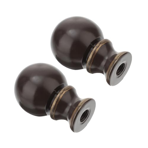 HONITANO 2 Stück Vintage Lampenschirm Endkappen aus Robustem Eisen Dekorative Kugel Lampenknöpfe für Tisch und Stehlampen Einfach zu Montieren Geeignet für Wohnzimmer und Arbeitszimmer HONITANO 2 Stück Vintage Lampenschirm Endkappen aus Robustem Eisen Dekorative Kugel Lampenknöpfe für Tisch und Stehlampen Einfach zu Montieren Geeignet für Wohnzimmer und Arbeitszimmer von HONITANO