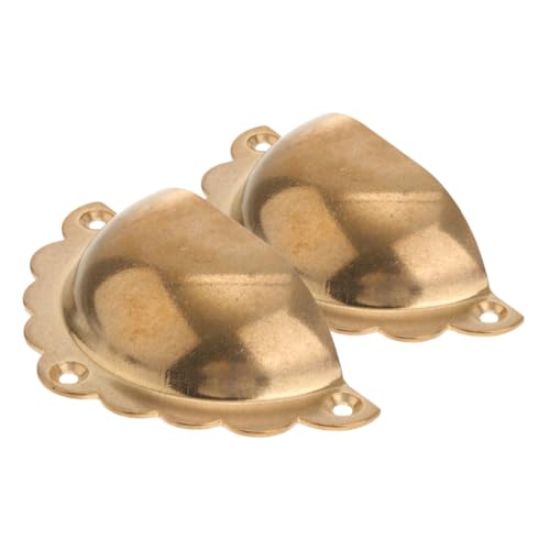 HONITANO 2 Stück Vintage Möbelgriffe Metall Schubladengriffe Retro Design Korrosionsbeständig für Küche Schrank Kommode Möbel Wardrobe Antike Stil Einfache Montage Langlebig von HONITANO