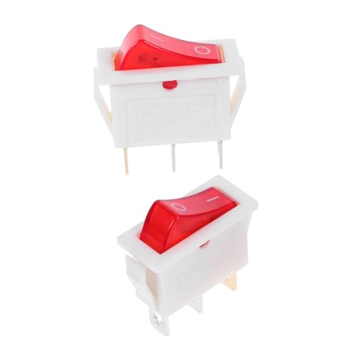 HONITANO 2 Stück Wasserspenderschalter Kippschalter mit Licht Bootsförmig Pin Netzschalter Ersatz für Wasserspender und Wasserfilter Installieren und Langlebig HONITANO 2 Stück Wasserspenderschalter Kippschalter mit Licht Bootsförmig Pin Netzschalter Ersatz für Wasserspender und Wasserfilter Installieren und Langlebig von HONITANO