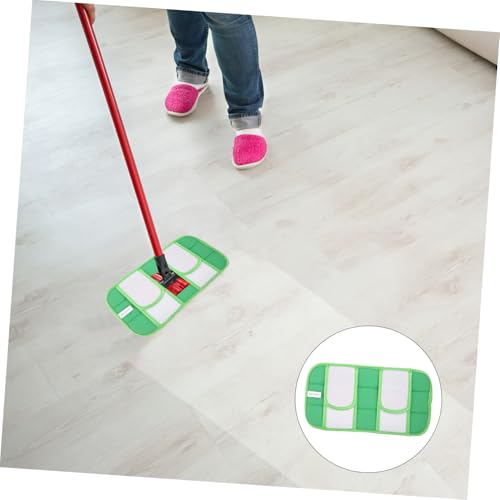 HONITANO 2 Stück Wiederverwendbare Mikrofaser Mop Pads Waschbare Faser Wischbezüge Langlebige Ersatzbezüge für kompatiblen Bodenwischer Saugfähig und Robust Geeignet für Fliesen Laminat von HONITANO