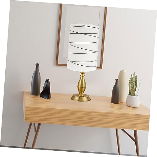 HONITANO 2 Stück Zylindrische Glaslampenschirme für Leuchten Modernes Linien design Transparente Ersatzlampenschirme für Wand Deckenleuchten Lichtdurchlässig und Einfach zu Montieren von HONITANO