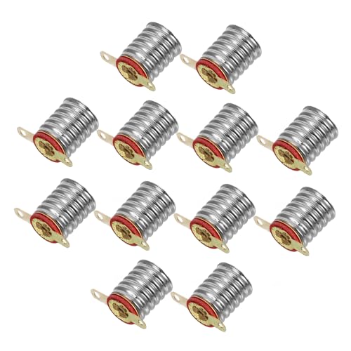 HONITANO 20 Stück Mini LED Fassung Schraubsockel für Kleine Glühbirnen für DIY Experimente Physik Sichere Verbindungen und Einfache Installation für Zuhause und Büro von HONITANO