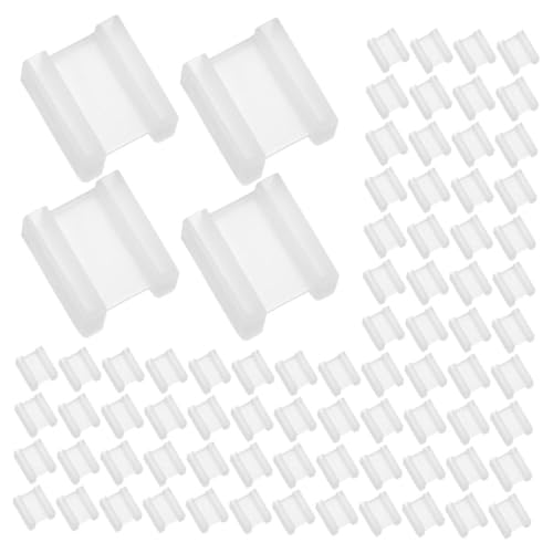 HONITANO 200 Stück Steckerschutz Abdeckungen Staub Schmutzabweisend Kindersicherer Steckdosen-schutz für Haushalt Büro und Gewerbliche Nutzung Passend Installieren von HONITANO