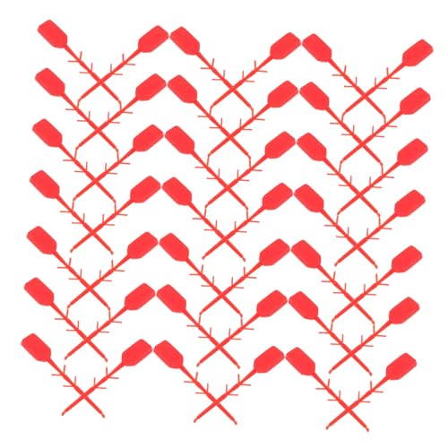 HONITANO 2000 Stück Feuerlöscher Tamper Seals aus Hitzebeständigem Kunststoff Robuste Sicherheitsverschluss Pins für Universellen Einsatz Schnelle Montage Hohe Sichtbarkeit Rote von HONITANO