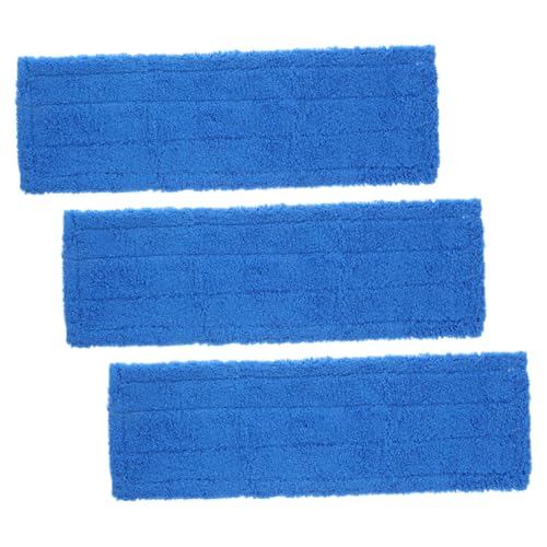 HONITANO 3 Stück Fleece Mop Ersatzbezug Wiederverwendbare Waschbare Wischmopp Aufsätze Saugfähige Reinigungspads für Glatte Hartböden Einfache Montage Werkzeug Geeignet für Haushalt und HONITANO 3 Stück Fleece Mop Ersatzbezug Wiederverwendbare Waschbare Wischmopp Aufsätze Saugfähige Reinigungspads für Glatte Hartböden Einfache Montage Werkzeug Geeignet für Haushalt und von HONITANO