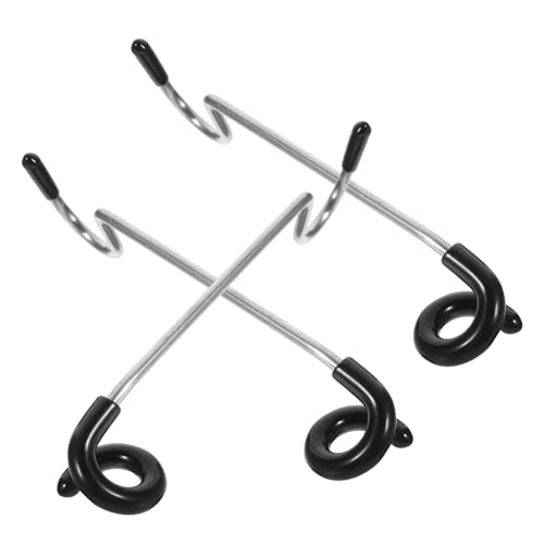 HONITANO 3 Stück Haken für Zeltstangen mit Rutschfestem Gummimantel Camping Laternenhalter für Zeltlampen Baumzweige Multifunktionale Aufhängung für Outdoor Licht Zubehör von HONITANO