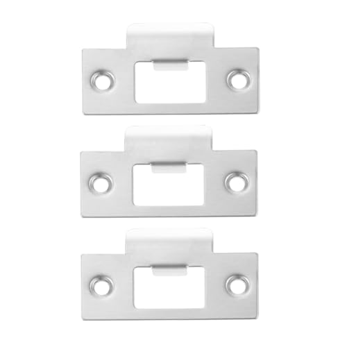 HONITANO 3 Stück Teiliges Türschloss Schutzplatten aus Türverstärkungsplatten mit Robustem Deadbolt Abdeckschutz Langlebige Türschlagplatten zur Sicheren Befestigung und Lochabdeckung HONITANO 3 Stück Teiliges Türschloss Schutzplatten aus Türverstärkungsplatten mit Robustem Deadbolt Abdeckschutz Langlebige Türschlagplatten zur Sicheren Befestigung und Lochabdeckung von HONITANO