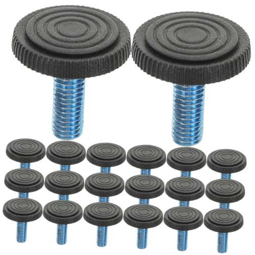 HONITANO 30 Stück Gewindeverstellbare Möbel Nivellierfüße Schwerlast Verstellbare Stellfüße für Tisch Stuhl Regal Kabinett Geräuscharm und Installieren von HONITANO