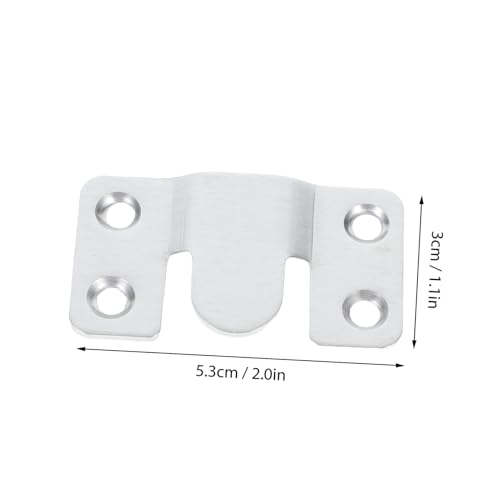 HONITANO 4 Stück Edelstahl Bildaufhänger Schwerlast Ineinandergreifend Robust für Spiegel Bilderrahmen und Ablagen Einfache Montage Stabile Wandhalterung Vielseitig Einsetzbar HONITANO 4 Stück Edelstahl Bildaufhänger Schwerlast Ineinandergreifend Robust für Spiegel Bilderrahmen und Ablagen Einfache Montage Stabile Wandhalterung Vielseitig Einsetzbar von HONITANO