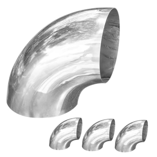 HONITANO 4 Stück Edelstahl Handlaufbogen Handlaufrohr Fitting Teiliges Rostfrei Stabil für Treppenhalterung und Auspuffverbindung Langlebig und Einfach zu Montieren HONITANO 4 Stück Edelstahl Handlaufbogen Handlaufrohr Fitting Teiliges Rostfrei Stabil für Treppenhalterung und Auspuffverbindung Langlebig und Einfach zu Montieren von HONITANO