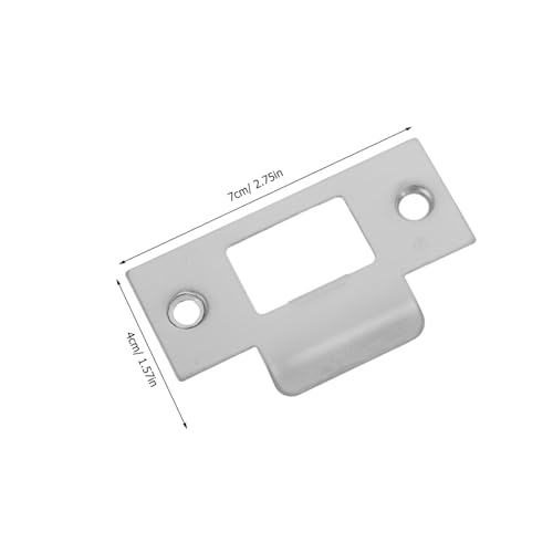 HONITANO 4 Stück Edelstahl Türschließplatte T form Türschloss Schutzblech für Innenräume Kompatibel mit Schlafzimmer Bad und Arbeitszimmer Präzise Führungsfunktion für Sanftes Schließen HONITANO 4 Stück Edelstahl Türschließplatte T form Türschloss Schutzblech für Innenräume Kompatibel mit Schlafzimmer Bad und Arbeitszimmer Präzise Führungsfunktion für Sanftes Schließen von HONITANO