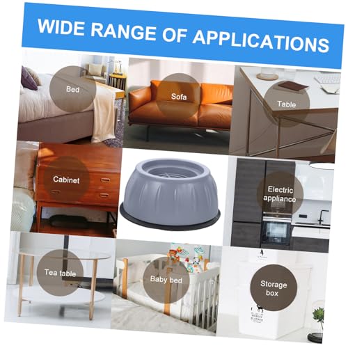 HONITANO 4 Stück Gummi Anti Vibrations Füße Pads Waschmaschine Trockner rutschfest Stoßdämpfend Geräuschreduzierend für Stuhl Schrank Sofa Beine HONITANO 4 Stück Gummi Anti Vibrations Füße Pads Waschmaschine Trockner rutschfest Stoßdämpfend Geräuschreduzierend für Stuhl Schrank Sofa Beine von HONITANO