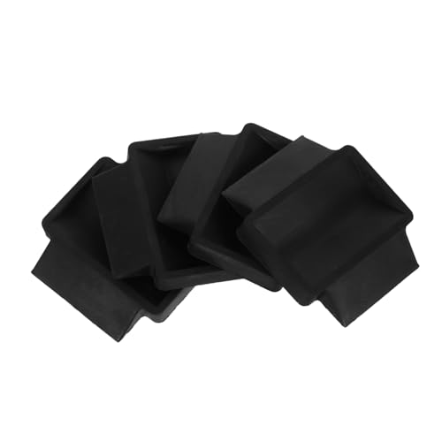 HONITANO 4 Stück Gummi Radstopper für Bürostühle Rutschfeste Rollenfixierung Möbel Radhalter für Parkett Teppich und Fliesen Einfache Montage Stabilisiert Stühle und Möbel im Büro und von HONITANO