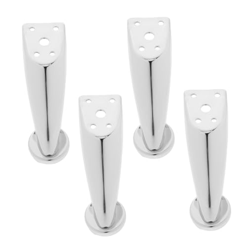 HONITANO 4 Stück Metall Möbelbeine Höhe Robust Rostfrei Vielseitig für Sofa Schrank Couchtisch Ersatzfüße Moderne Metallfüße Möbel von HONITANO