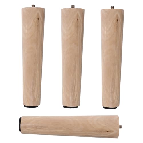 HONITANO 4 Stück Möbelbeine aus Massivem Holz Robuste Sofabeine als Ersatz Glatte Oberfläche Vielseitig für Sofa Tisch Kommode und Dresser Stabile Holzfüße für Langlebige Möbelfunktion HONITANO 4 Stück Möbelbeine aus Massivem Holz Robuste Sofabeine als Ersatz Glatte Oberfläche Vielseitig für Sofa Tisch Kommode und Dresser Stabile Holzfüße für Langlebige Möbelfunktion von HONITANO