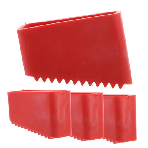 HONITANO 4 Stück Rutschfeste Gummi leiterfüße mit Hohem Verschleißschutz Langlebige Leiterfußabdeckungen für Stehleitern Temperaturbeständige Schalldämpfende Schutzkappen für Sichere von HONITANO