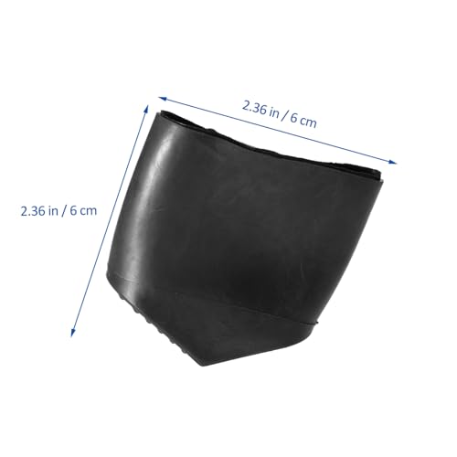 HONITANO 4 Stück Rutschfeste Leiterfüße Gummi Schutzkappen Leiterfußabdeckungen für Bodenschutz und Geräuschreduzierung Langlebige Leicht Montierbare Leiter fußschoner für Haushaltsleitern von HONITANO