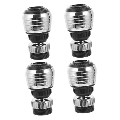 HONITANO 4 Stück Teiliges Drehbares Küchenarmatur Aerator Schwenkbarer Wasserhahn Sprühkopf mit Filterfunktion Spritzschutz und Wassersparer für Spüle und Bad HONITANO 4 Stück Teiliges Drehbares Küchenarmatur Aerator Schwenkbarer Wasserhahn Sprühkopf mit Filterfunktion Spritzschutz und Wassersparer für Spüle und Bad von HONITANO