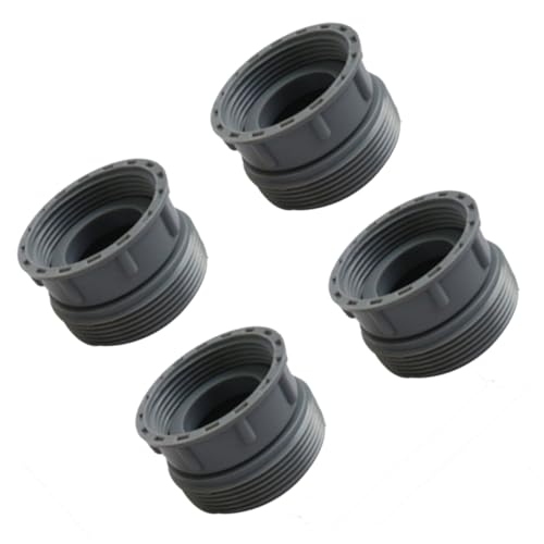 HONITANO 4 Stück Teiliges Kunststoff Ablaufschlauch Verbinder Innen Außenanschluss Langlebiger Korrosionsbeständiger Küchenabfluss Adapter Einfache Installation für Küchenspüle und von HONITANO