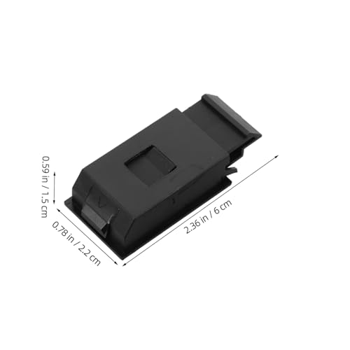 HONITANO 4 Stück Teiliges Kunststoff riegelschloss für Wohnmobil türen und Camper schrankverriegelung Rechteckiger Robuster Kunststoffverschluss für Verteilerkasten Einfache Werkzeugfreie von HONITANO