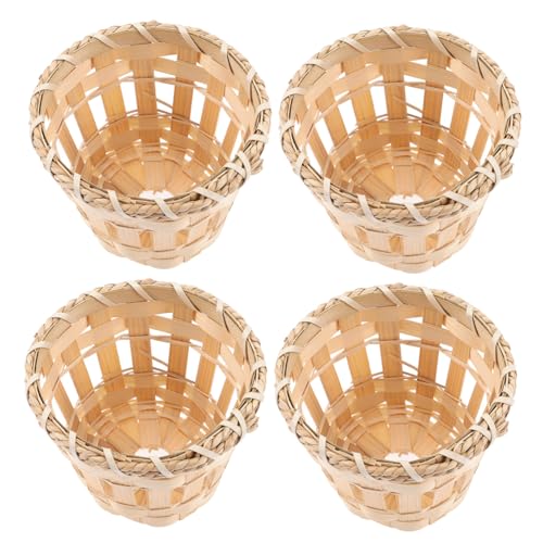HONITANO 4 Stück Teiliges Lampenschirm Handgewebter Kleiner Lampenschirm Natürlicher Rattan Deckenleuchte Schirm Langlebiger Indoor für Wohnzimmer Schlafzimmer Hotel HONITANO 4 Stück Teiliges Lampenschirm Handgewebter Kleiner Lampenschirm Natürlicher Rattan Deckenleuchte Schirm Langlebiger Indoor für Wohnzimmer Schlafzimmer Hotel von HONITANO