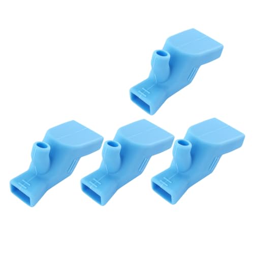 HONITANO 4 Stück Teiliges Silikon Spritzschutz Handwaschhilfe Elastischer Wasserhahnaufsatz für Haushalt und Bad von HONITANO