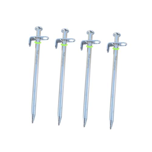 HONITANO 4 Stück Teiliges Stahl Zeltheringe mit Fluoreszenzringen Robust Rostfrei für Outdoor Zelt Sonnensegel Markise Geeignet für Harte Böden Gras und EIS HONITANO 4 Stück Teiliges Stahl Zeltheringe mit Fluoreszenzringen Robust Rostfrei für Outdoor Zelt Sonnensegel Markise Geeignet für Harte Böden Gras und EIS von HONITANO
