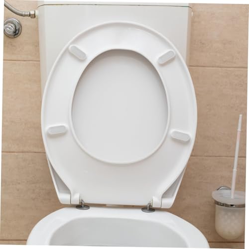 HONITANO 4 Stück Toilettensitz Polster Wc Sitz Befestigung Bumper Pads Rutsch Schutzpolster für Bidetaufsatz Geräuschdämpfend Kratzfest Multifunktionale Wc Deckel Zubehör von HONITANO