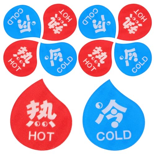 HONITANO 5 Paare Wasserzeichen Aufkleber Heiß Kalt Wasserhahn Schilder aus Acryl für Bad Waschbecken Hotel Restaurant Badezimmer Dekorative Wassertemperatur Hinweise HONITANO 5 Paare Wasserzeichen Aufkleber Heiß Kalt Wasserhahn Schilder aus Acryl für Bad Waschbecken Hotel Restaurant Badezimmer Dekorative Wassertemperatur Hinweise von HONITANO