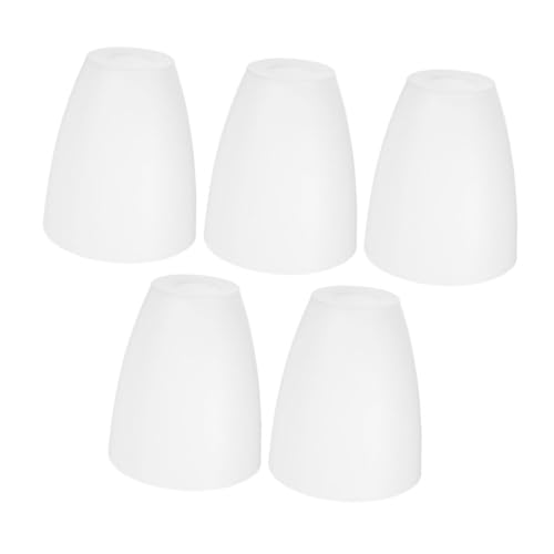 HONITANO 5 Stück Kunststoff Lampenschirme mit Flacher Kante Langlebige Nachttischlampe Ersatzabdeckung Vielseitig Kompatibel Lichtdurchlässig Weiß Mittelloch HONITANO 5 Stück Kunststoff Lampenschirme mit Flacher Kante Langlebige Nachttischlampe Ersatzabdeckung Vielseitig Kompatibel Lichtdurchlässig Weiß Mittelloch von HONITANO