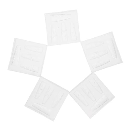 HONITANO 5 Stück Teiliges Blumen Nail Art Silikonform für Gel Polish und Resin Flexible Wiederverwendbare Nagelverzierungsformen für DIY Nail Charms und Kreative Maniküre HONITANO 5 Stück Teiliges Blumen Nail Art Silikonform für Gel Polish und Resin Flexible Wiederverwendbare Nagelverzierungsformen für DIY Nail Charms und Kreative Maniküre von HONITANO