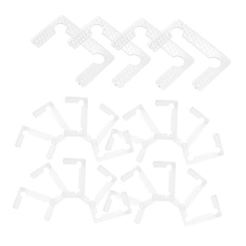 HONITANO 50 Stück Anti Rutsch Siebdichtungen Abstandshalter Rutschfest Wasserdicht Duschkeile Türen – Transparente Dichtungen Gehäuse Undichte Ersatzteile Dichtungsset Türbarriere HONITANO 50 Stück Anti Rutsch Siebdichtungen Abstandshalter Rutschfest Wasserdicht Duschkeile Türen – Transparente Dichtungen Gehäuse Undichte Ersatzteile Dichtungsset Türbarriere von HONITANO