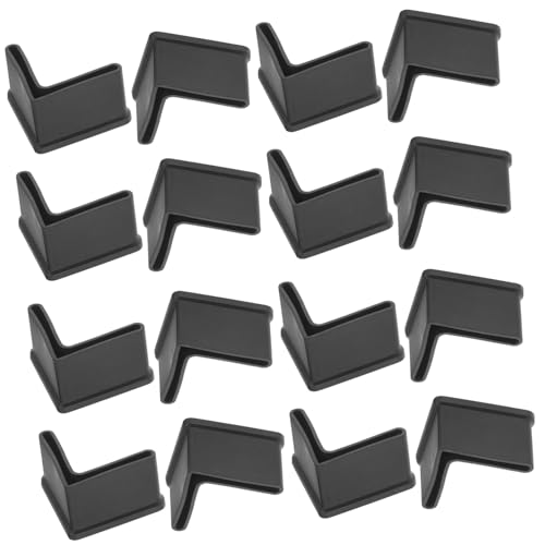 HONITANO 50 Stück Gummi Möbel Fußkappen Schutz rutschfest Möbelbein Abdeckung Stuhl Beinschoner für Kratzschutz Boden Teppich Geeignet von HONITANO