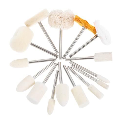 HONITANO 50 Stück Teiliges Polierscheiben Set Filzpolierpads für Rotary Tool Mini Polierbürsten für Schmuck Uhren und Kupfer Förmige Polierwalzen für Präzise und Politur HONITANO 50 Stück Teiliges Polierscheiben Set Filzpolierpads für Rotary Tool Mini Polierbürsten für Schmuck Uhren und Kupfer Förmige Polierwalzen für Präzise und Politur von HONITANO
