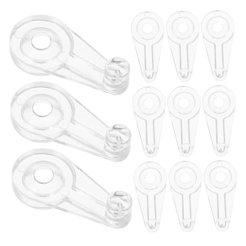 HONITANO 50 Stück Teiliges Transparentes Glashalter set mit Schrauben Robuste Glas klemmclips zur Sicheren Befestigung von Schrank Spiegeltüren Vielseitig Einsetzbar für Glasplatten und von HONITANO