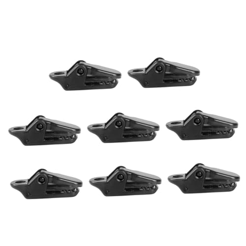 HONITANO 50 Stück Teiliges Zeltbefestigungsklammern aus Robustem Windfeste Alligator Clips mit Integriertem zur Einfachen Seilbefestigung Einsetzbar für Zelte Planen Markisen und Outdoor von HONITANO