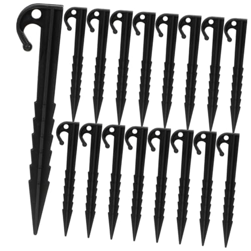 HONITANO 50 Stück Zeltheringe Kunststoff Robust Stark Windfest Camping Zubehör Zeltnägel für Outdoor Zelte und Pavillons von HONITANO