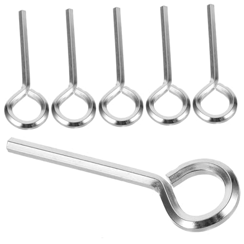 HONITANO 6 Stck Teiliges Metall Hexschlüssel Kompakter Robuster Schlüssel für Notausgangsvorrichtungen Langlebig Tragbar Rostfrei Einfach zu Bedienen und Vielseitig Einsetzbar HONITANO 6 Stck Teiliges Metall Hexschlüssel Kompakter Robuster Schlüssel für Notausgangsvorrichtungen Langlebig Tragbar Rostfrei Einfach zu Bedienen und Vielseitig Einsetzbar von HONITANO